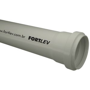 Tubo PVCE Fortlev Esgoto SR 100mm x 6m