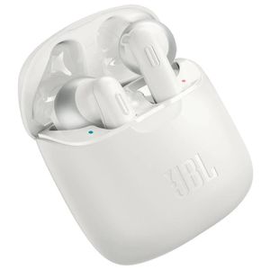 Fone de Ouvido Intra-Auricular Bluetooth Sem Fio Tune 220 TWS Branco - JBLT220TWSWTH - JBL