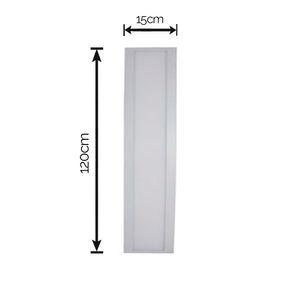 Painel LED de Embutir 36W Luz Branca 6500K 120X15X3CM - Nitrolux
