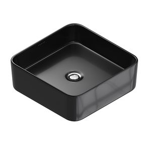 Cuba Apoio Quad 35X35X11,5cm Preta Vox Lite Kohler