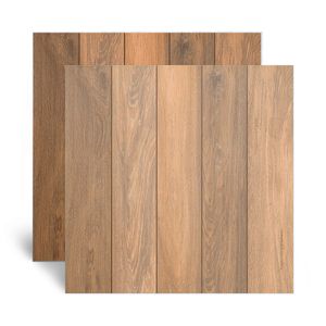 Piso Cerâmico Madeira Externo HD Olimpo Marrom Tipo A 54X54CM - 56343 - Arielle