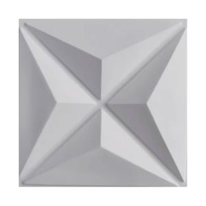 Painel Mebuki 3D 50X50 8Pc Estrelar Br Fosco