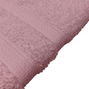 Toalha de Banho em Algodão Évora Rosa Goiaba 80X170CM - Peixoto