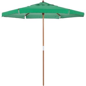 Ombrellone de Madeira Itapema Bagum Verde 2M - Belfix