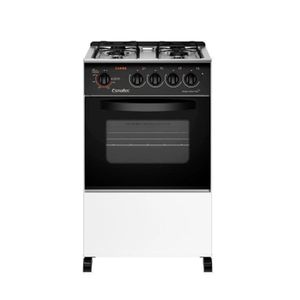 Fogão a Gás 4 Bocas com Acendimento Manual Caribe Branco - Esmaltec