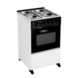 Fogão a Gás 4 Bocas com Acendimento Manual Caribe Branco - Esmaltec
