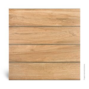 Piso Cerâmico Acetinado Madeira Marrom Tipo A 58X58CM - PSI70600 - Incenor