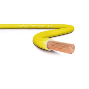 Cabo FlexSil 750 V 100m Amarelo 10mm²