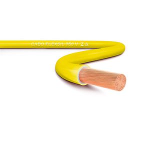 Cabo Sil FlexSil 750 V 50m Amarelo 1.5mm²