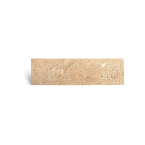 Revestimento Pedra Acetinado Bologna Crema Tipo A 7X26CM - Elizabeth
