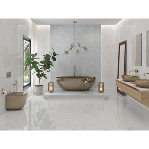Piso Madeira Retificado Polido Porto Das Dunas Tipo A 62X62Cm - PPI62060 - Incenor