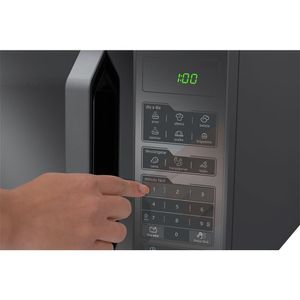 Micro-Ondas Midea 27 Litros com Puxador MXSA27S2 Prata Espelhado 220V