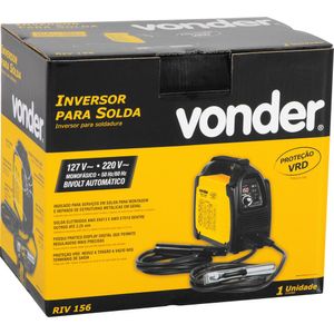 Retificador Inversor Vonder Digital Riv156 Bivolt