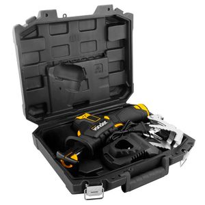 Serra Sabre Bivolt Automático à Bateria 2700GPM SSV122 Preta e Amarelo 12V - 60.01.122.000 - Vonder