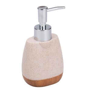 Dispenser para Sabão em Poliresina Bege - ECO3195 - Hasiera