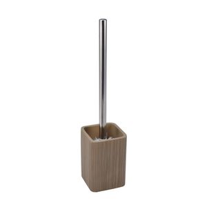 Escova Sanitária com Suporte em Poliresina Marrom - ECO3141 - Hasiera