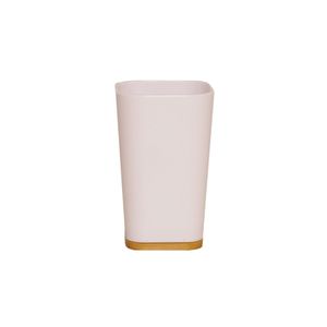 Porta Escovas em Poliresina Bambu Branco - ECO3179 - Hasiera