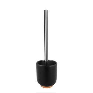 Escova Sanitária com Suporte em Poliresina Preto - ECO3141 - Hasiera