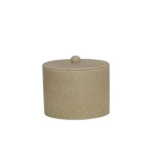 Porta algodão em Poliresina Nude - ECO3176 - Hasiera