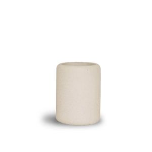 Escova Sanitária com Suporte em Poliresina Bege - ECO3159 - Hasiera