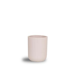 Escova Sanitária Bambu com Suporte em Poliresina Branco - ECO3182 - Hasiera