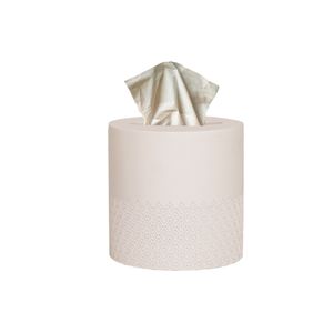 Porta Lenços em Poliresina Branco- ECO3170 - Hasiera