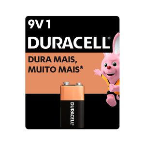 Bateria Alcalina Duracell 9V