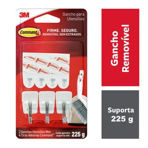 Gancho para Utensílios Domésticos 3M Command