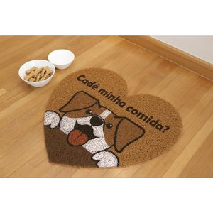 Tapete Capacho Kapazi 55cmx60cm Vinil Pet 2.0 Heart