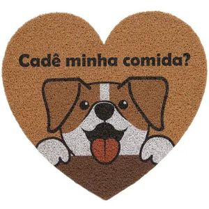 Tapete Capacho Kapazi 55cmx60cm Vinil Pet 2.0 Heart
