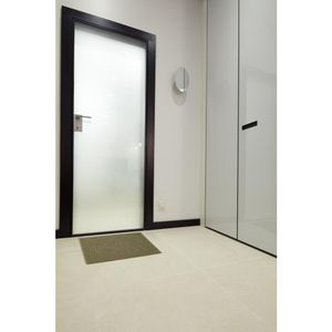 Tapete Capacho Kapazi 40cmx60cm Vinil Light Bege