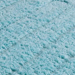 Tapete Kapazi Oval 40x60cm Allegro Azul Claro
