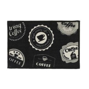 Tapete Capacho Kapazi 50x70cm Clean Kasa Selos Café