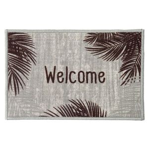 Tapete Capacho Kapazi 40cmx60cm Clean Kasa Palm Trees