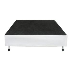 Box para Colchão de Casal Benefit Branco 138X188X30CM - Bonsono