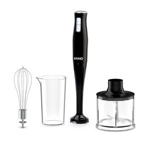 Mixer Portátil Turbomix Pro 3 em 1 Inox com 400W e Copo Medidor - MX31 - Arno