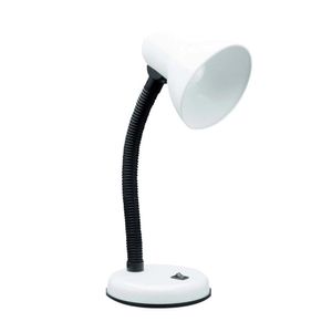 Luminária de Mesa Articulável Branca E27 4W - LM04B - Nitrolux