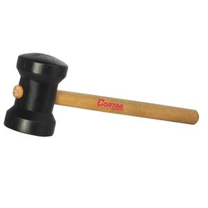 Martelo De Borracha Cortag  Preto 60Mm