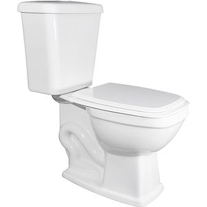 Conjunto Acoplado com Kit de Instalação 3/6L Branco Viseu Luzarte