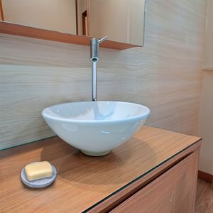 Porta Sabonete Bambu em Poliresina Mármore Branco - ECO3154 - Hasiera