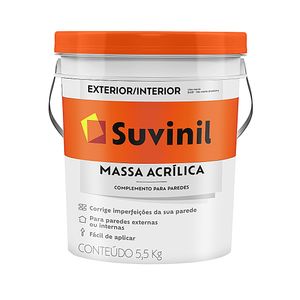 Massa Acrílica Suvinil 3,6L