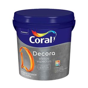 Textura Coral Decora Efeito Cimento Queimado Imensidão Cinza 4,8kg