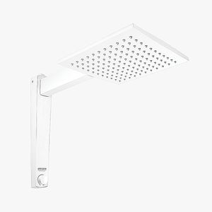 Chuveiro Lorenzetti Acqua Century Eletrônico Ultra 6800W 220V Branco