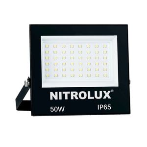 Refletor LED Slim LB01 50W Luz Branca 6500K Preto - 5954 - Nitrolux