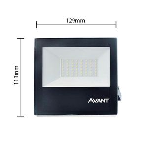 Refletor LED Slim 30W Luz Verde Bivolt IP65 - 259305370 - Avant
