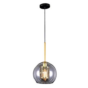 Pendente Led Pendente Lt-301 E27X1 Vidro Nitrolux
