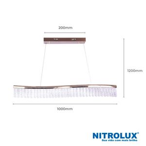 Lustre 20W LTP021 3 Em 1 - 5564 - Nitrolux