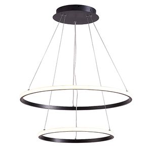 Pendente LED LP402D 48W 3 Em 1 Preto - 5835 - Nitrolux