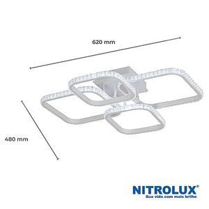 Luminária Sublimme 002Q 40W 3 Em 1 - 5830 - Nitrolux