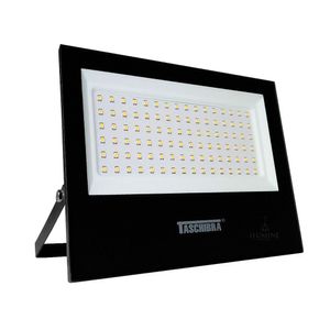 Refletor LED TR 100W Luz Banca 6500K Preto Bivolt - Taschibra